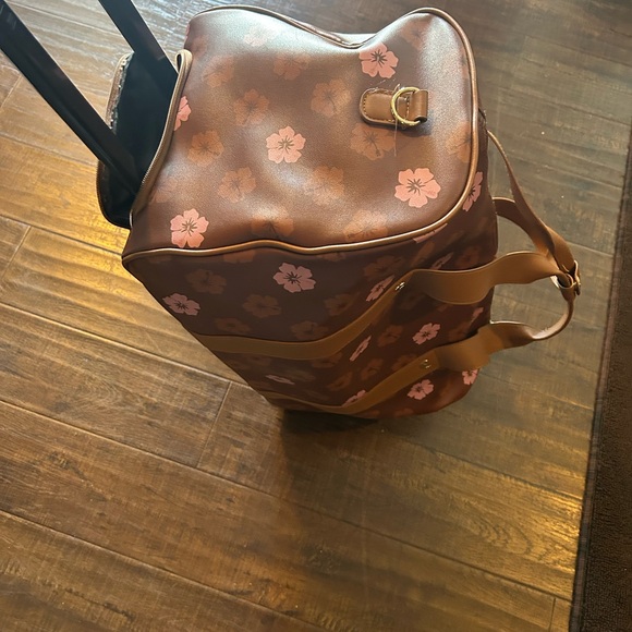 Disney Brown Sakura Stitch Travel Tote - Picture 6 of 8